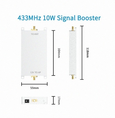 430-434MHz وحدة مكبر RF مع 40dBm الخروج سهلة التثبيت