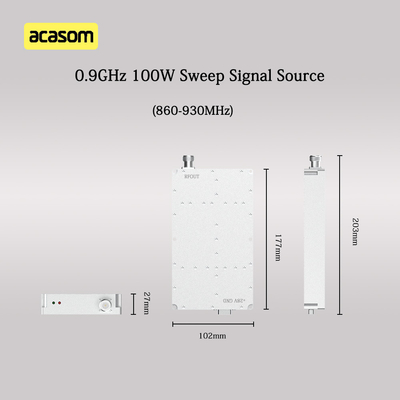 860-930MHz 100w وحدة مكافحة الطائرات بدون طيار لمسافة طويلة للطائرات بدون طيار قابلة للتخصيص
