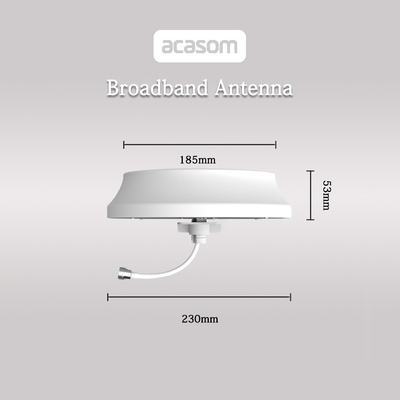 هوائي السقف الداخلي 2.4GHz 5.8GHz WiFi6 WiFi6E النطاق العريض 2000-6000MHz