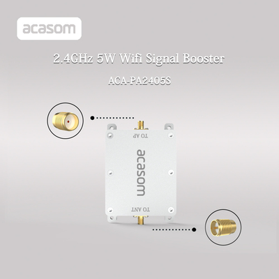 مكبر إشارة الطائرات بدون طيار لاسلكي 2.4GHz إلى 2.5GHz لتحقيق مكاسب عالية 5W مكبر طاقة