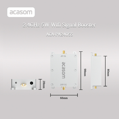 مكبر إشارة الطائرات بدون طيار لاسلكي 2.4GHz إلى 2.5GHz لتحقيق مكاسب عالية 5W مكبر طاقة