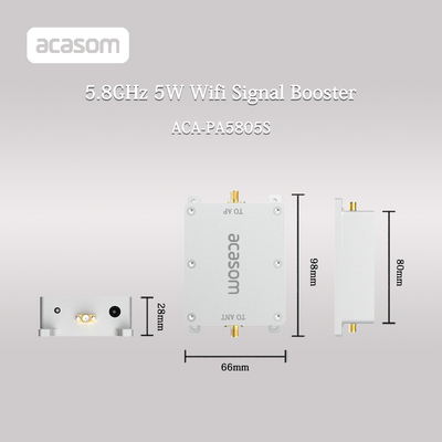 5w 5.8GHz إشارة تعزيز المدى الموسع لمدى التردد 5.725-5.85GHz