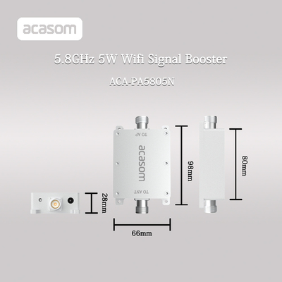 5w 5.8GHz إشارة تعزيز المدى الموسع لمدى التردد 5.725-5.85GHz