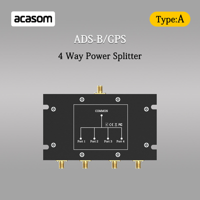 مقسم طاقة 4 طرق لإشارات ADS-B و GPS 800-2150MHz N