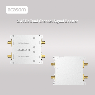 2.4GHz 5.8GHz وحدات مكبرات الراديو اللاسلكي المزدوجة داخل وخارج مكاسب عالية مع مؤشر LED أخضر