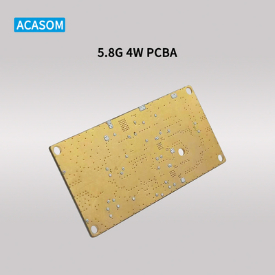 قوة 5W 37dBm تعزيز إشارة RF 12V PCBA ل 5.8GHz و 2.4GHz تمديد النطاق اللاسلكي