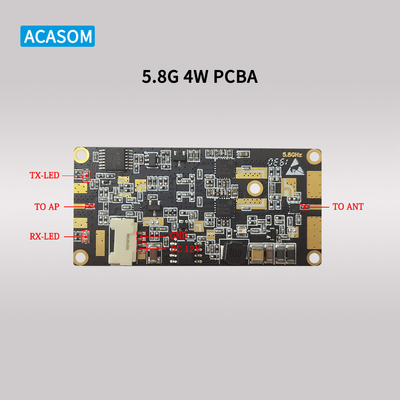 لوحة PCBA ذاتية التثبيت مكبر إشارة الطائرة بدون طيار 4W 36dBm مكبر RF لاسلكي