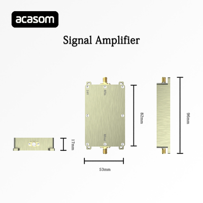 وحدة مكبرات الراديو اللاسلكي 40W قابلة للتخصيص 37dB مكاسب 5.8GHz لتعزيز إشارة الـ Wi-Fi من الطائرات بدون طيار
