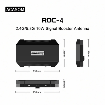 10 واط جهاز استقبال RF 8000mAh مزدوج النطاق جهاز طيران بدون طيار مكبر إشارة Dji UAV