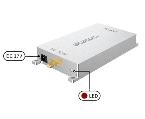 20واط 5.8GHz طائرة بدون طيار مكبر إشارة مكبر إدخال طاقة الزناد الحد الأدنى 5dBm الحد الأقصى 22dBm