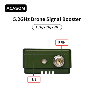 5.2 غيغاهرتز مكبر إشارة الطائرات بدون طيار 10W 20W 25W لتحقيق رحلات أطول