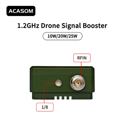 MAX-2 في الهواء الطلق 1.2GHz 10W مكبر إشارة مكبر إشارة مكبر نطاق طارق 1.2G Image Transmitter