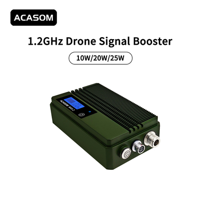 MAX-2 في الهواء الطلق 1.2GHz 10W مكبر إشارة مكبر إشارة مكبر نطاق طارق 1.2G Image Transmitter