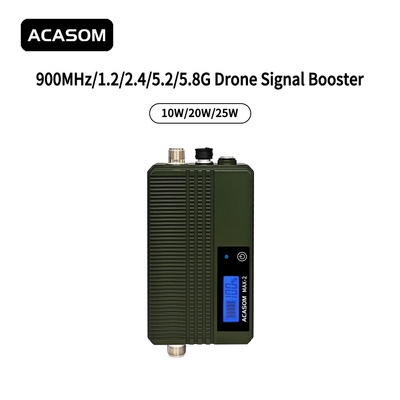 مضاعفات إشارة طائرات بدون طيار متينة 10W 20W 25W من 900MHz إلى 5.8GHz