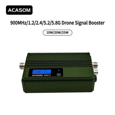 مضاعفات إشارة طائرات بدون طيار متينة 10W 20W 25W من 900MHz إلى 5.8GHz
