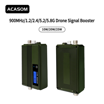 مضاعفات إشارة طائرات بدون طيار متينة 10W 20W 25W من 900MHz إلى 5.8GHz