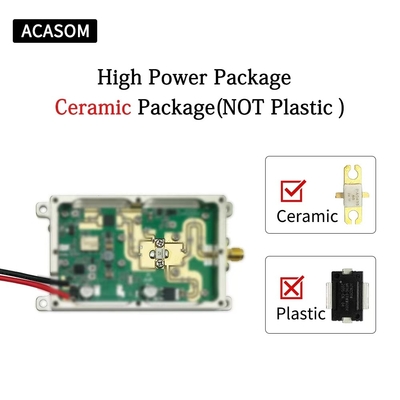 2.4GHz 2400MHz 2500MHz 50W 47dbm وحدة تشويش الإشارة لنظام حجب FPV UAV