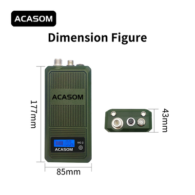 800MHz-900MHz محمول مضاد للطائرات بدون طيار مضاد للمياه كفاءة عالية