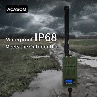IP68 جهاز التشويش المحمول للطائرات بدون طيار 5150MHz-5350MHz مصدر نتريد الغاليوم ضد الطائرات بدون طيار