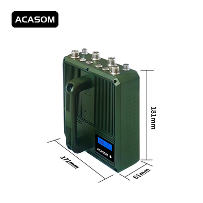 أربع عصابات طائرة بدون طيار Rf Jammer محجب إشارة 200M 300M 400M 500M